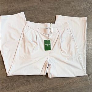 NWT HALARA Classic White Trousers size MP